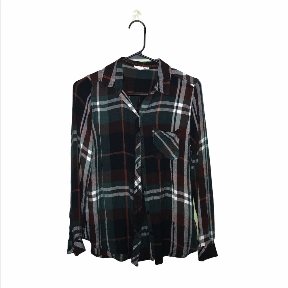 Flannel Button Down Shirt